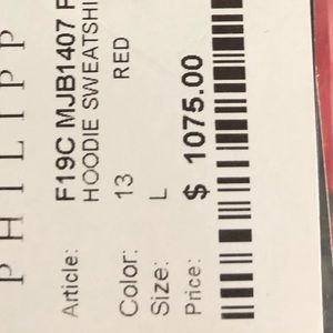 BRAND NEW PHILIPP PLEIN 2019 FALL